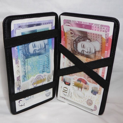 Magic wallet bank note holder - bank,