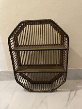 Bamboo Shelf Rectangular Wall Hanging by Madam Stoltz