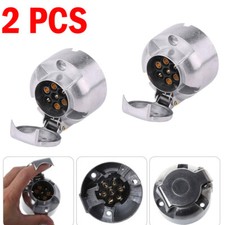 2X 12N 7 Pin Metal Towing