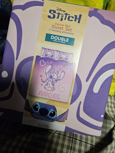 Disney stitch and angel double - stitch,