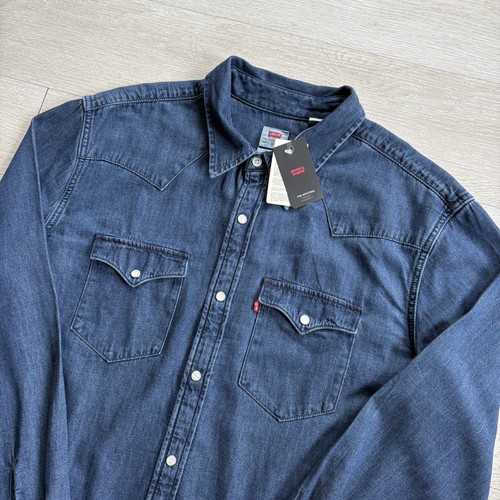 Bnwt levi denim shirt mens - bnwt,
