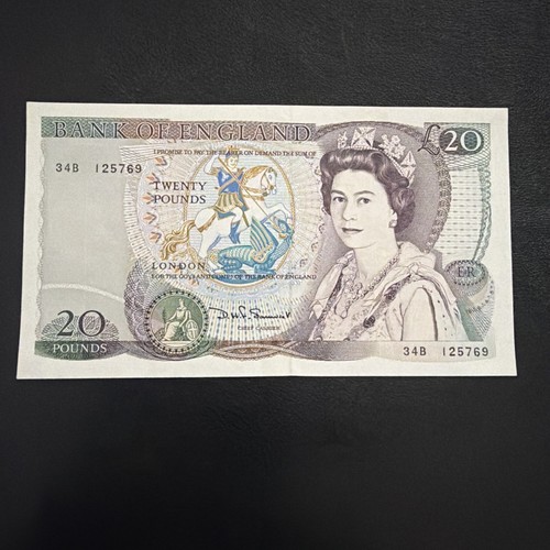 Old twenty pound note - old,