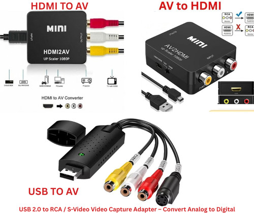 Rca hdmi and to - rca, av