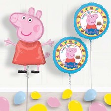 Peppa Pig Balloon Display in a