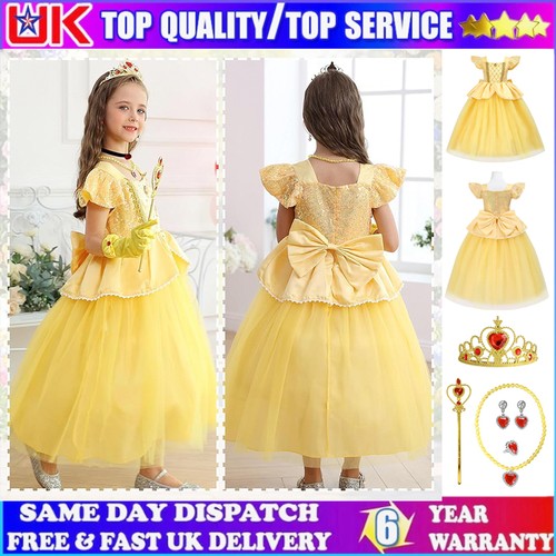 Girls belle princess dress - princess,
