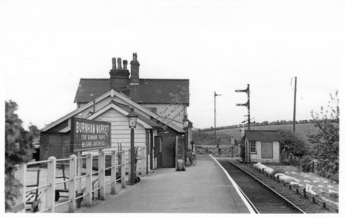 1950 burnham market train - market,