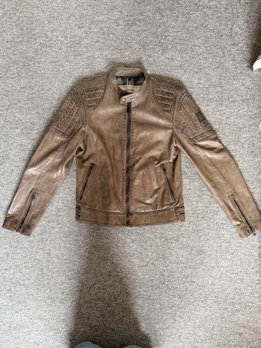 Belstaff leather jacket - leather,