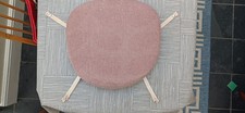 Mid Century Vintage Ercol Seat Cushion For Windsor/Quaker 365 Dining Chair,Pink.