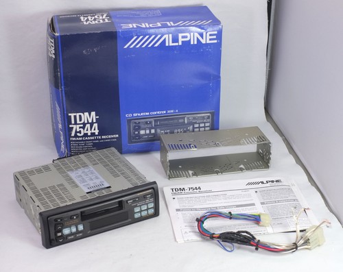 Vintage alpine tdm 7544 car - vintage, tdm-7544
