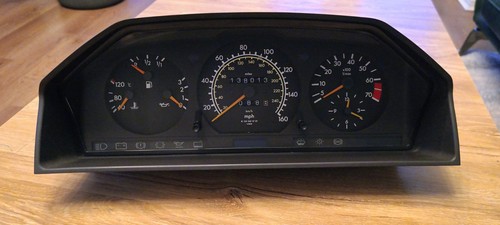Mercedes w124 instrument dash - mercedes,