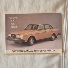 1981 Volvo 240 DL GL GLT