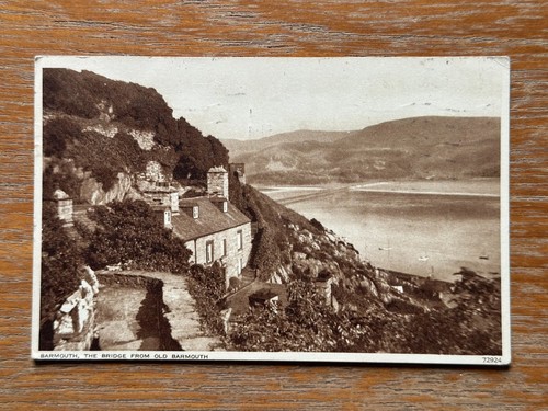 1955 barmouth railway bridge - barmouth,