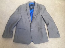 Boys Blazer Next Grey Age 7 Years Excellent Condition Wedding Occasion