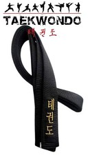 TAEKWONDO  Black Belt  GOLD