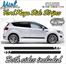 FORD KUGA ST Zetec SIDE Stripes RS 5 Door Decals Stickers Graphics FREE P&P 1005