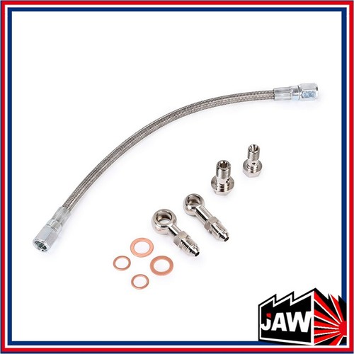 Turbo oil feed line - turbo, for