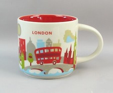 Starbucks LONDON You Are Here YAH Ornament Mug 2oz Demi  Coffee Tea UK