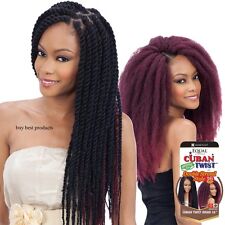 Freetress Equal Synthetic Afro Hair Extension - CUBAN TWIST BRAIDS - 16 INCHES
