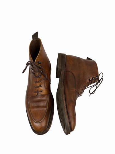 Loake brown boots - boots, leather