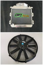 3 row aluminum radiator + fan