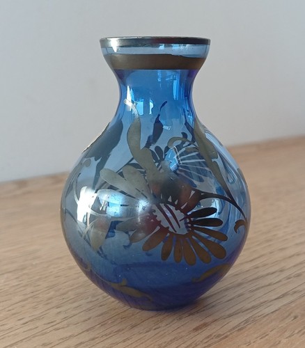 Vintage cobalt blue - blue, glass