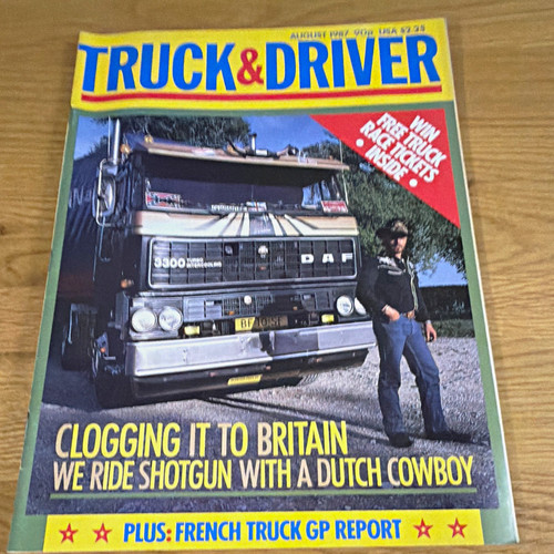 Truck driver magazine august - truck,
