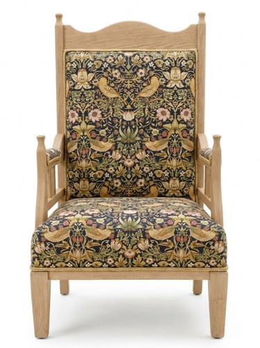 Reupholstered antique