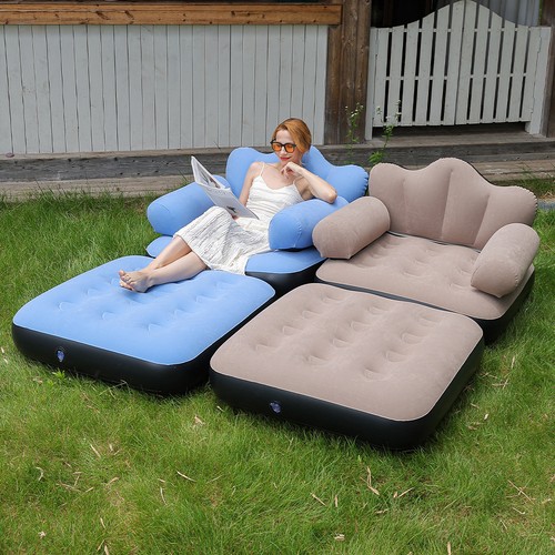 Inflatable sofa bed foldable - bed,