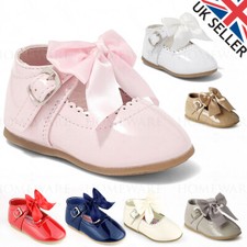Spanish bow shoes baby - bow, girls
