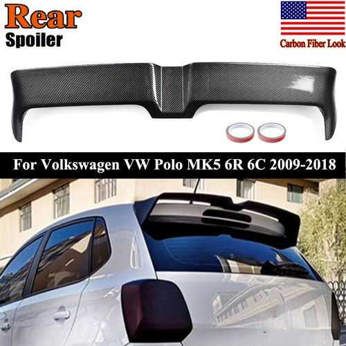 Carbon pattern roof spoiler - roof,
