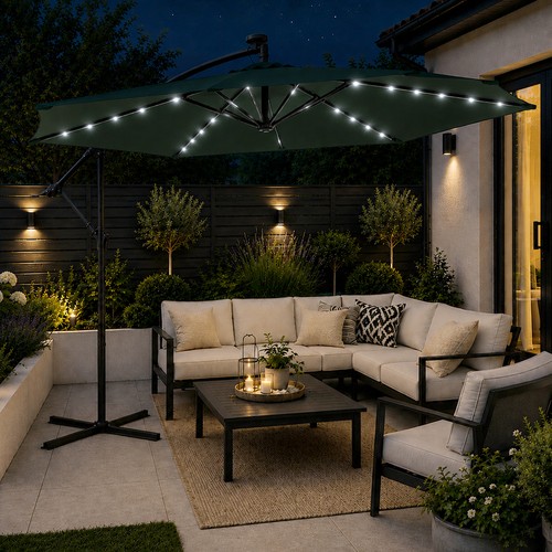 Green solar powered - green,