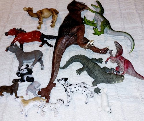 Vintage schleich dinosaurs - 14,