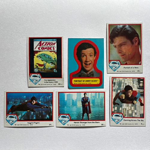 Topps superman the movie - superman:,