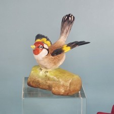 RARE Crown staffs GOLDFINCH BY  J.T.JONES  Height 7x7x6 cm