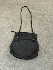 The White Company Navy Leather