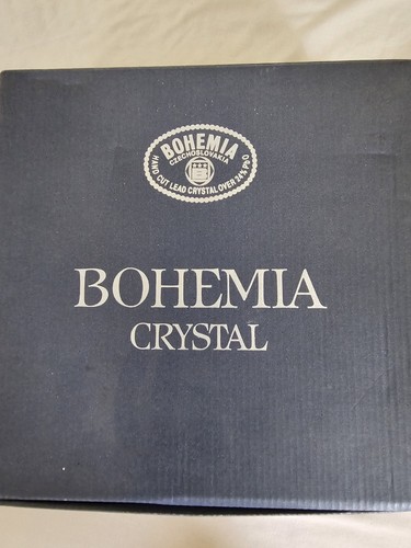 Vintage bohemia crystal fruit - vintage,