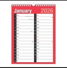 2026 A4 Large Print 2 Column