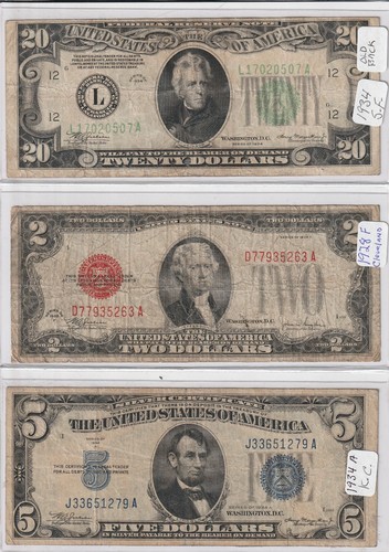 Old paper currency lot of - lot,