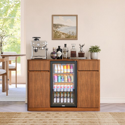 Fluted buffet cabinet with - buffet,