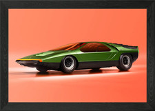 Alfa Romeo Carabo Framed Wall