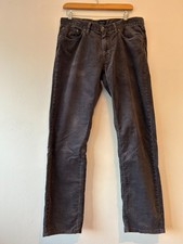 Gant mens cords 32W 32L grey