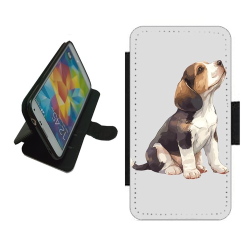 Beagle puppy phone - puppy, wallet