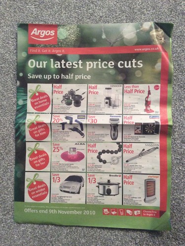 Argos paper catalogue 2010 - ,