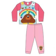 Hey Duggee Girls PJ's 'Happy As Can Bee' Pyjamas - Ages 18 Mth - 5 Years