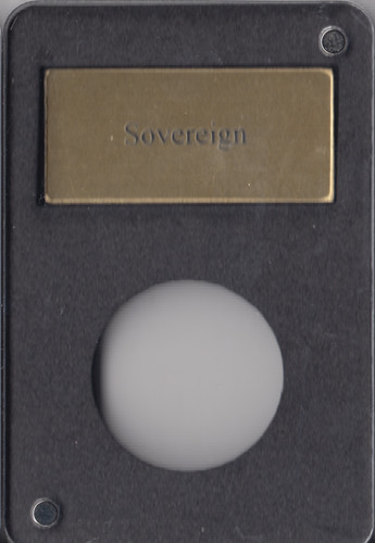 Gold sovereign coin cases - gold,