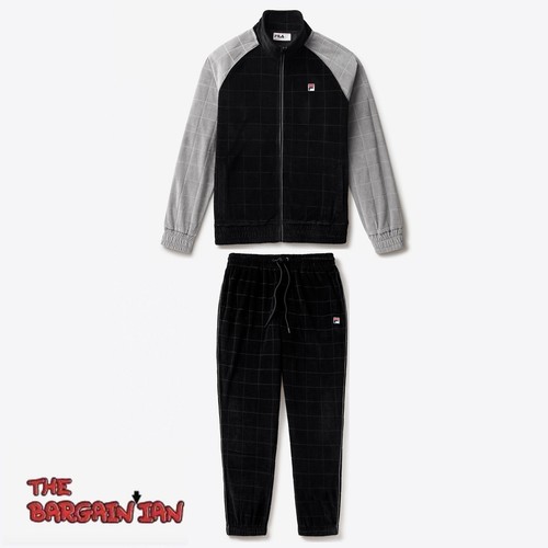 Fila men velour sweatsuit - fila,