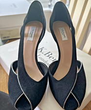 L.K.Bennett Liya Black Suede