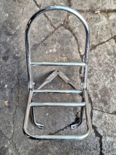 Vespa fold down chrome - down, rear