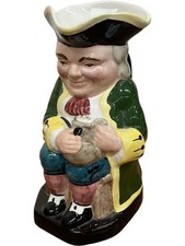 Staffordshire Fine Ceramics Toby Jug Character Figurine Collectible - 9 inches 