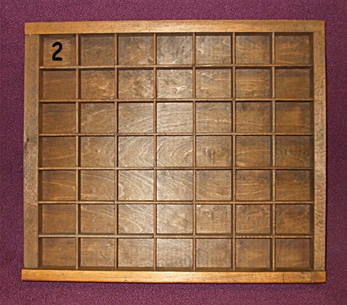 Vintage printers wooden - printers,